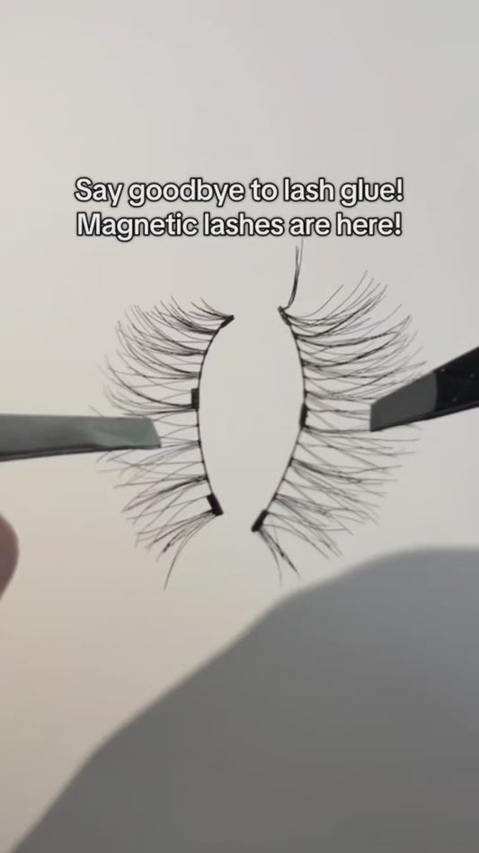 Magnetic Eyelashes Kit with Applicator – No Glue