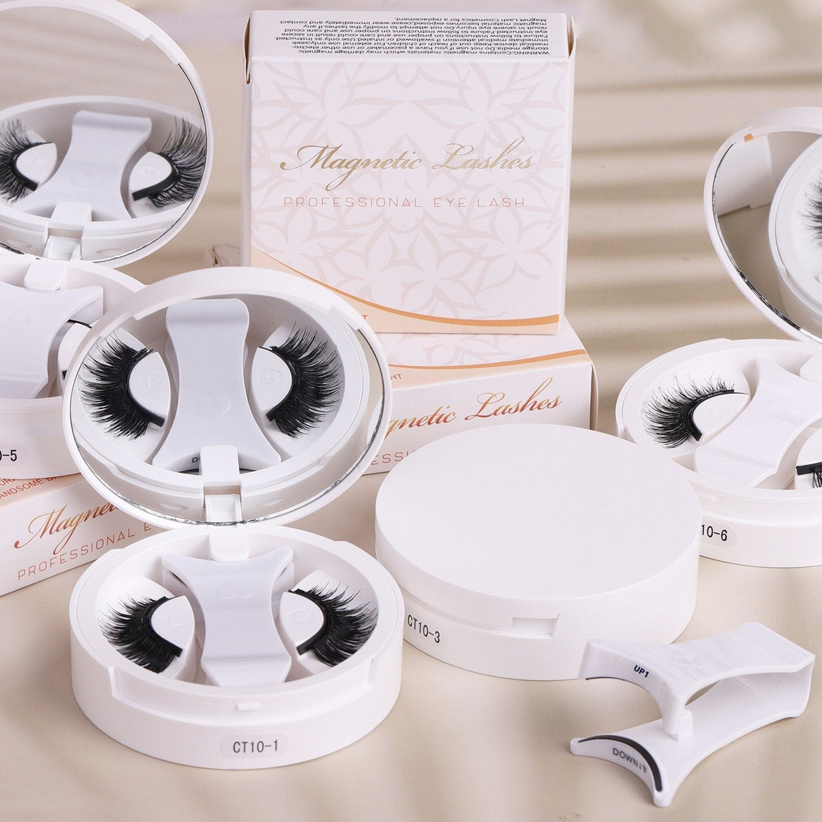 Magnetic Eyelashes Kit with Applicator – No Glue